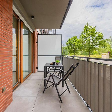 Apartment Sarmacka Wilanow With Parking, Sauna & Gym By Noclegi Renters Warschau Buitenkant foto