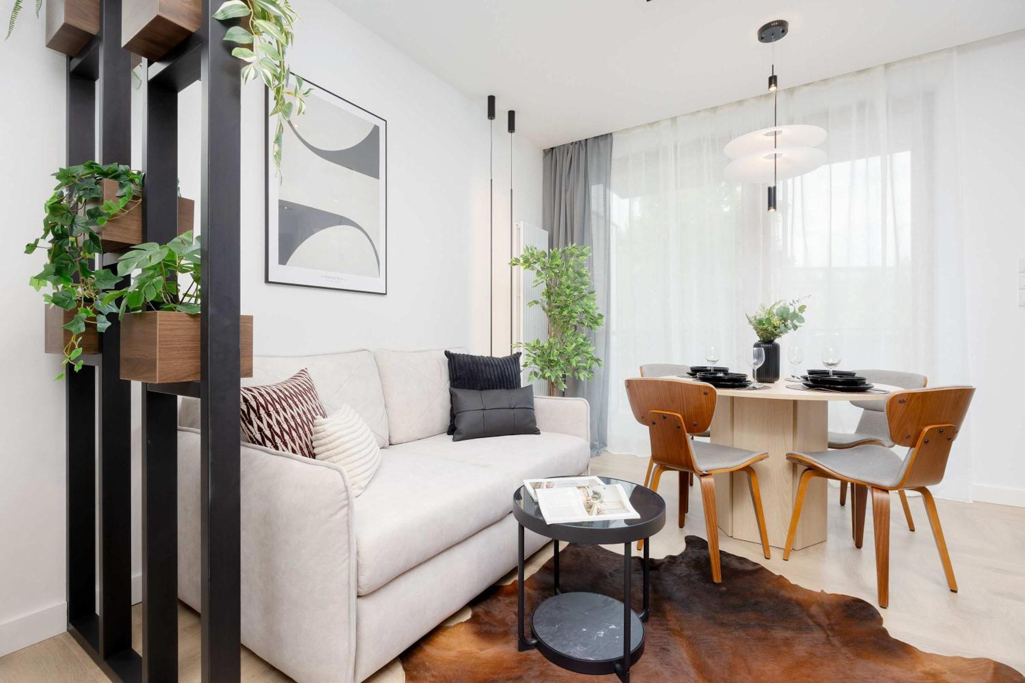 Apartment Sarmacka Wilanow With Parking, Sauna & Gym By Noclegi Renters Warschau Buitenkant foto